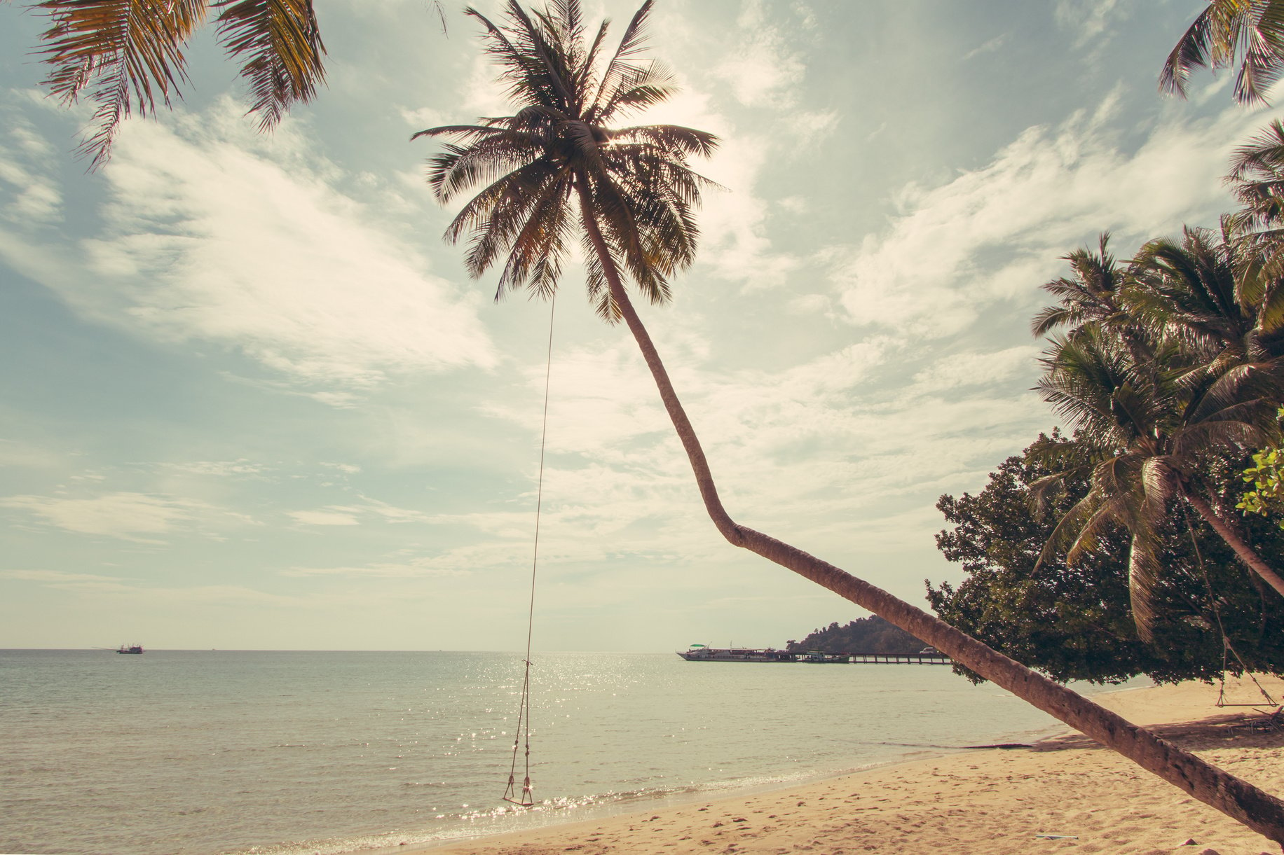 Vintage beach